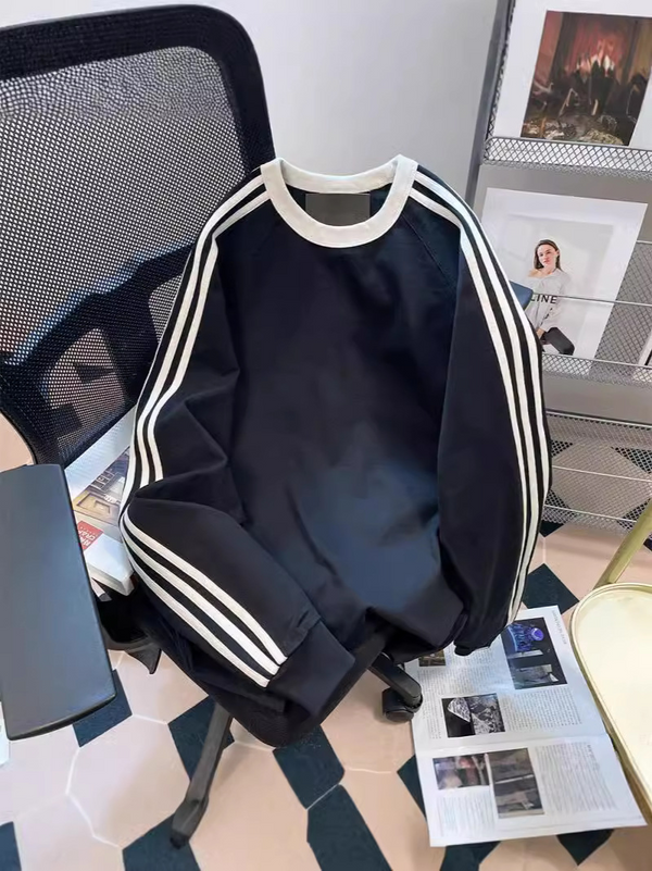 ゆったりカジュアルラインスエット