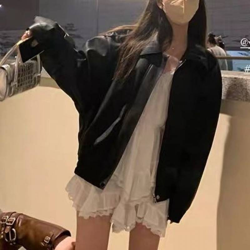 レトロ革ジャケット