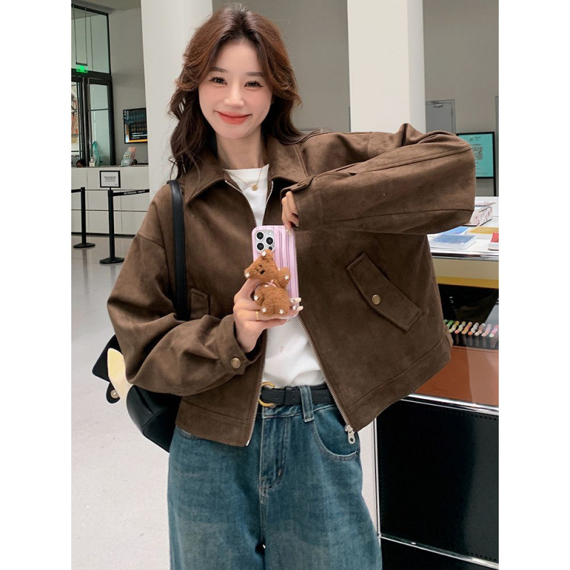 スエードアーバンアウター