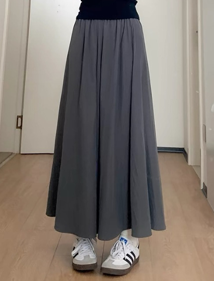 着痩せA字ラインワイドパンツ